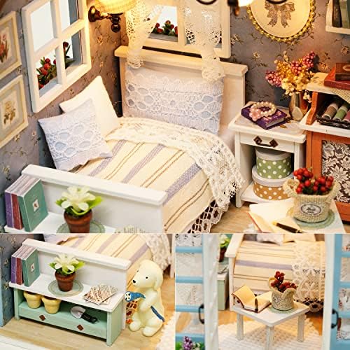 DIY Miniature House Kit with Furniture for Kids Teens Adults Aged 14+ - Image 4