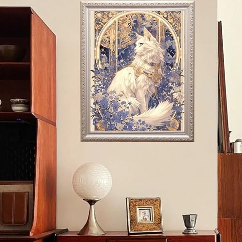 NZNANCHU Paint by Number for Adult,DIY Painting Kits for Adults,Color by Numbers,Paint by Number Canvas Crafts Watercolor for Beginners Hoom Decor (cat2) - Image 7