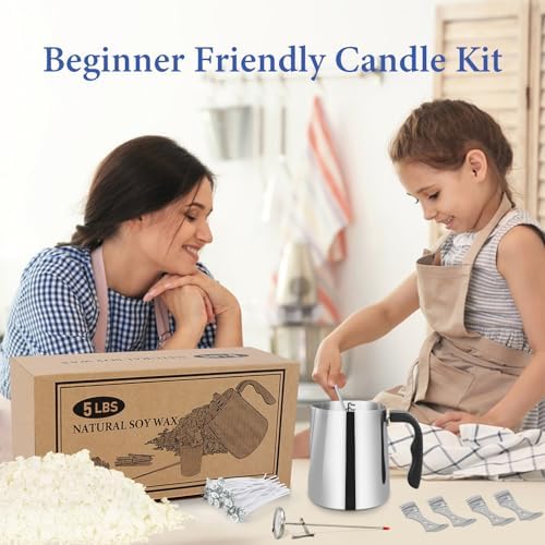 SAEUYVB Candle Making Kit,5 lbs Candle Wax for Candle Making - Image 5