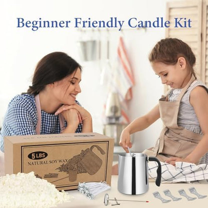 SAEUYVB Candle Making Kit,5 lbs Candle Wax for Candle Making - Image 5