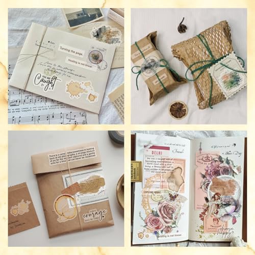 3000+ Pcs Inspirational Quote Pre-Cut Stickers Junk Journal Supplies - Image 5