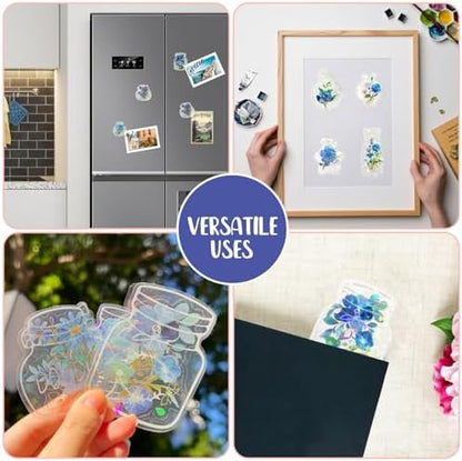 Thousand Flower Bookmark,DIY Rainbow Bookmark Making Kit for Spring Favors - Image 5