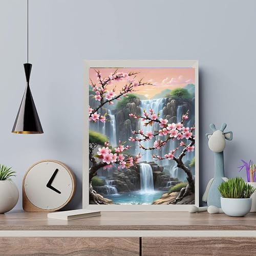 Arttoplus Waterfall Paint by Numbers Kit for Adults Beginner 16x20 inch - Image 5
