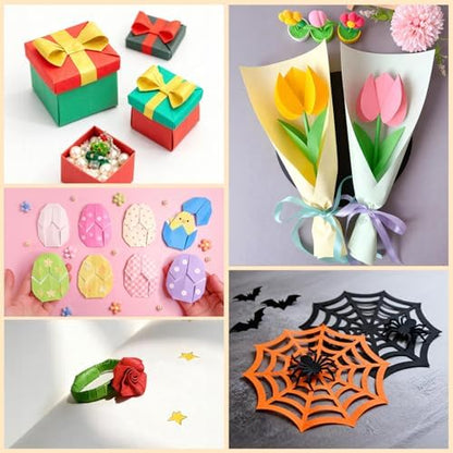 hapray 230 Sheets Origami Paper, 20 Colors 6x6 Double Sided Origami Kids 5+ - Image 6