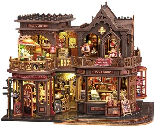 Spilay DIY Miniature House Kit for Adults, Miniature Dollhouse Kit by SpilayDIYDollhouseMiniature
