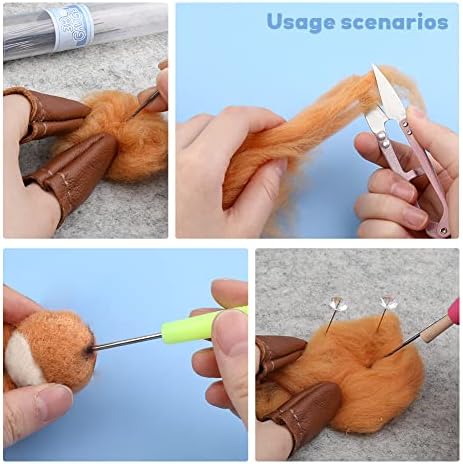 Mayboos Needle Felting Kits, Felting Tools with 8"x10" Wool Felting Mat - Image 6