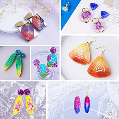 LET'S RESIN Earring Resin Molds, 171Pcs Jewelry Making Kit - Image 6