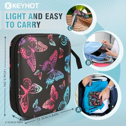 KEYHOT Sewing Kit for Adults, Needle and Thread Kit, Travel Size 87 Pcs - Image 3