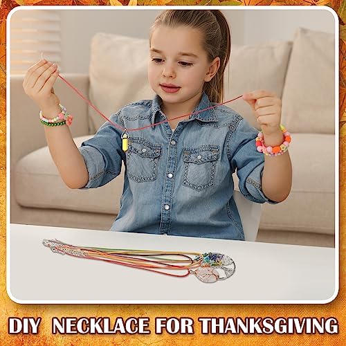 Tudomro 100 Waxed Leather Necklace Cord with Clasp,Fall Color,20 Inch - Image 5