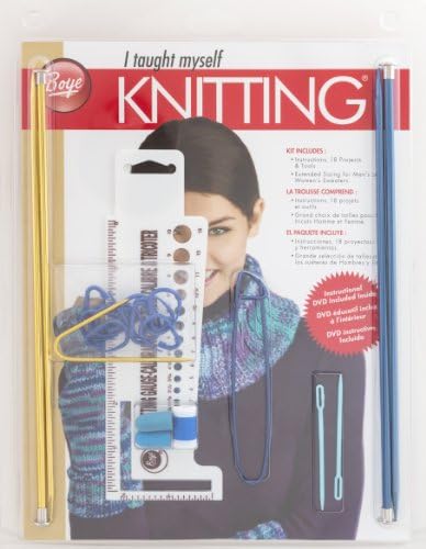 Boye Beginners Teach Yourself Knitting Set by Simplicity