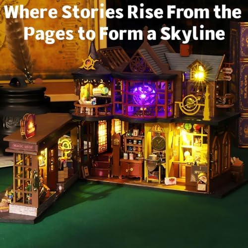 OZJAY Miniature House Kit for Adults, Mini House Kit with LED - Image 4