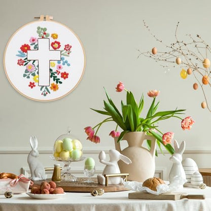 Louise Maelys Cross Embroidery Kit for Beginner(Easter Jesus) - Image 7