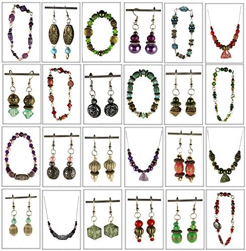 Adults Deluxe Jewelry Making Beads Mix Pliers Findings Starter Kit Gift Set - Image 2