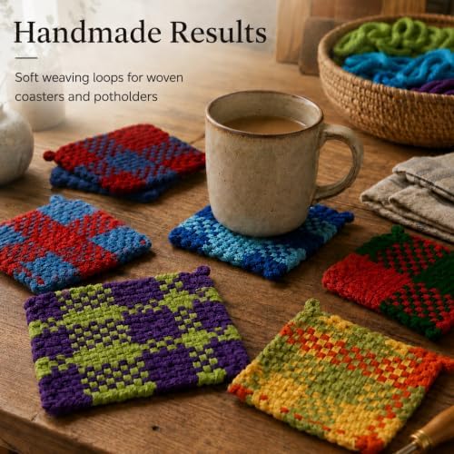 daheypong Weaving Loom Loops Refill for 7-Inch Traditional Potholder Loom - Image 6