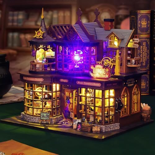 OZJAY Miniature House Kit for Adults, Mini House Kit with LED - Image 5