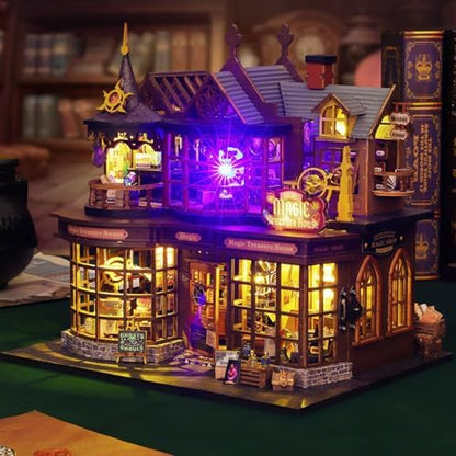 OZJAY Miniature House Kit for Adults, Mini House Kit with LED - Image 5