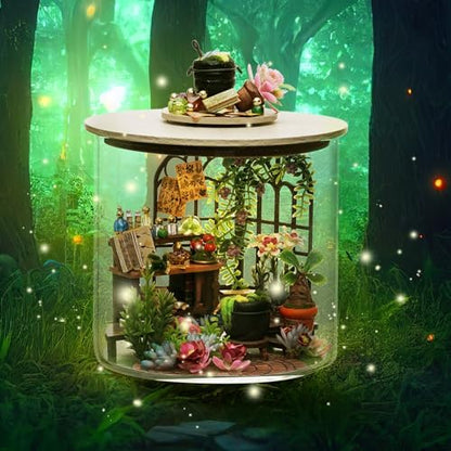 Miniature House Kit, DIY Dollhouse Tiny House Kit for Adults - Image 5