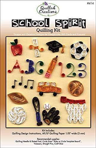 Quilled Creations School Spirit Quilling Kit by Quilled+Creations