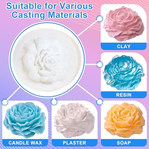 Silicone Mold Making Kit - 210oz Total 20A Liquid Silicone Rubber - Image 5