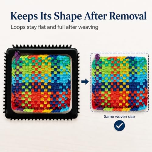 daheypong Weaving Loom Loops Refill for 7-Inch Traditional Potholder Loom - Image 3