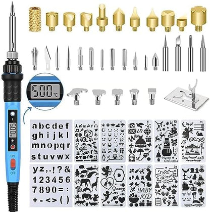 ACRSIKR Wood Burning Kit, Wood Burning Tool with LED Display for Adults by ACRSIKR