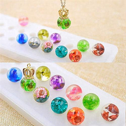 Silicone Mold Jewelry Resin Set for DIY Pendant Bead Necklace Bracelet Jewelry Mold Making Craft - Image 4