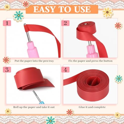 24Pcs Paper Quilling Tools Quilling Slotted Needle Tools Cricut Quilling Tool for Paper Flowers - Image 7