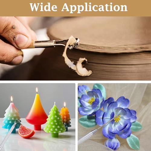 Pottery Ribbon Sculpting Tools Kit 14 PCS Clay Carving Tools - Image 4