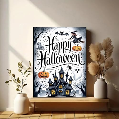 Xylogist Halloween Diamond Art Kits for Adults, 5D Diamond Painting - Image 3