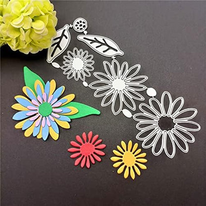 Flower Cutting Dies Metal Dies for Card Making Stamps Embossing Stencil Scrapbooking Album Paper DIY Crafts Decor (6 Pieces) - Image 3