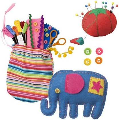 My First Sewing Kit by Alex Crafts, Perfect for Beginners, Arts and Crafts Colorful and Fun Sewing Projects to Learn the Basic Skills of Sewing (Ages 7+) - Image 3