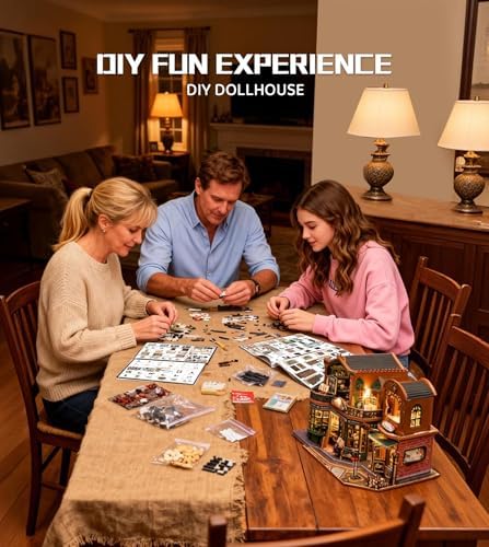 Spilay DIY Miniature House Kit for Adults, Miniature Dollhouse Kit - Image 6