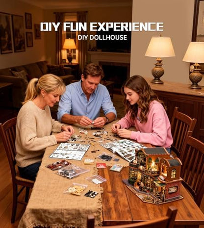 Spilay DIY Miniature House Kit for Adults, Miniature Dollhouse Kit - Image 6