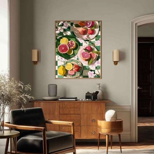 Fruit Paint by Numbers Kit for Adults, Paint by Number for Adults 16x20 in - Image 3