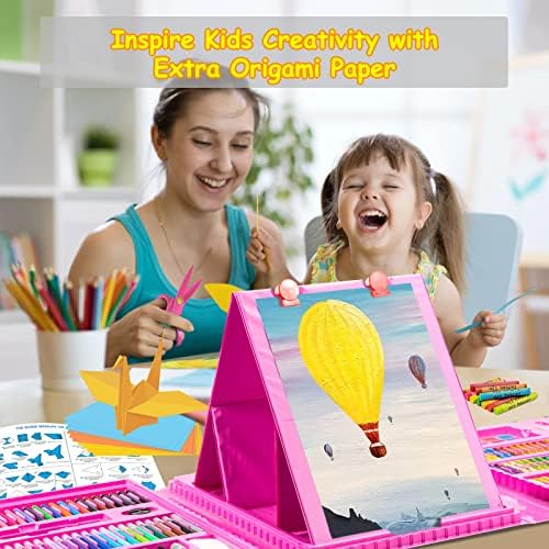 Art Supplies, 272 Pack Art Set Crafts Drawing Kit for Kids Girls Boys Teens - Image 4