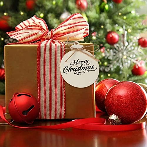 50PCS DIY Wooden Christmas Ornaments, 4" Blank Wood Ornaments for Crafts - Image 4