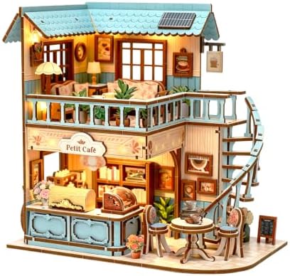TOYQI Mini House Kit, DIY Miniature Dollhouse Book Nook for Adult by TOYQI