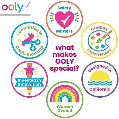 Ooly Creatibles Air Dry Clay for Kids, Includes 10 Reusable Tubs, 40 Colors - Image 7