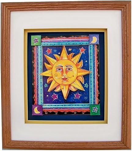 DSC Sun - Paper Tole 3D Decoupage Craft Kit Size 8x10 inches K8-1277 (The Additional Pictures Show Examples of This Craft Kit Assembled and Framed in a Shadow Box Frame) - Image 2