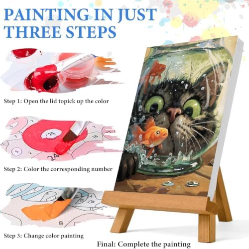 WUDWL Paint by Numbers Kit for Adults Beginner, with Framed - Image 6