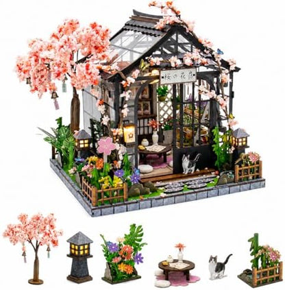 Spilay DIY Miniature House Kit for Adults, Miniature Dollhouse Building Kit by SpilayDIYDollhouseMiniature