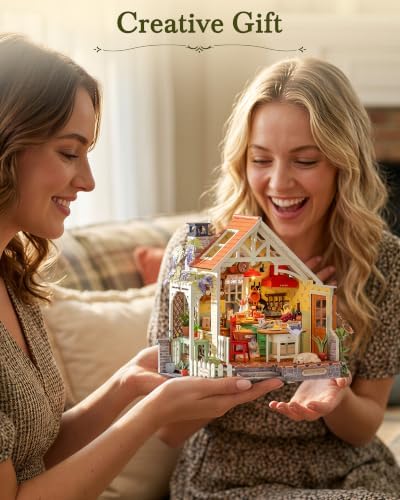 Rolife DIY Miniature House Kits-Sunlit Farmhouse Kitchen (Advanced Level) - Image 5