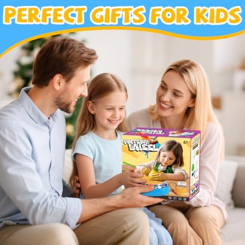 Vinkp Pottery Wheel for Kids - Complete Pottery Painting Kit Arts and Crafts for Kids Ages 8-12 with Air Dry Clay Art Supplies for Girls Boys Toys Birthday Gifts for 6 7 8 9 10 11 12 - Blue - Image 5