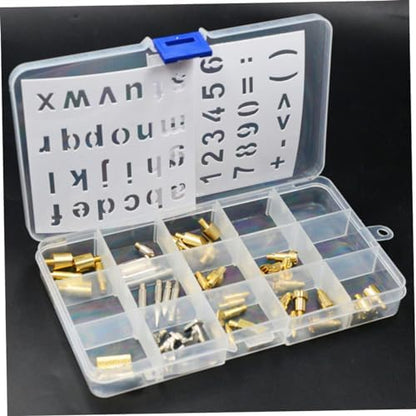 Operitacx 57pcs One Wood Carving Pen Tip Set Stencil Soldering Iron Pyrography Tool Kit Embossing Carving Pen for - Image 4