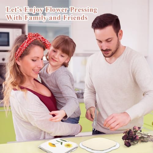 Catcan Microwave Flower Press Kit, 4 Layers Drying Pressing Kit, 8 x 8 inch - Image 4