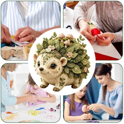 Handmade Sewing Craft Kit with Pre-Cut Fabric & Stuffing - Image 5