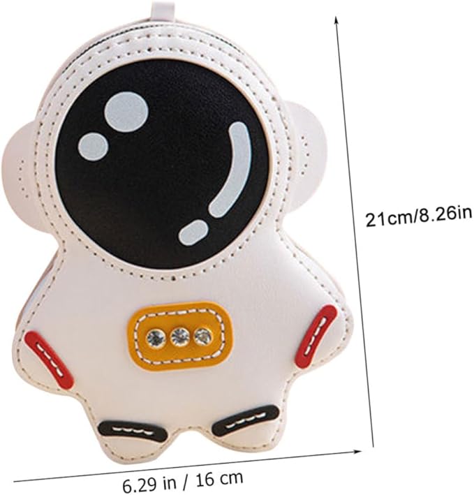 ERINGOGO 1Set DIY Coin Bag Kit PU Hand Purse Sewing Material Fun Craft Project for All Ages for and Activities
