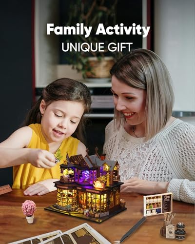 DIY Miniature House Kit Dollhouse Kit for Adults to Build Mini Magic House - Image 2