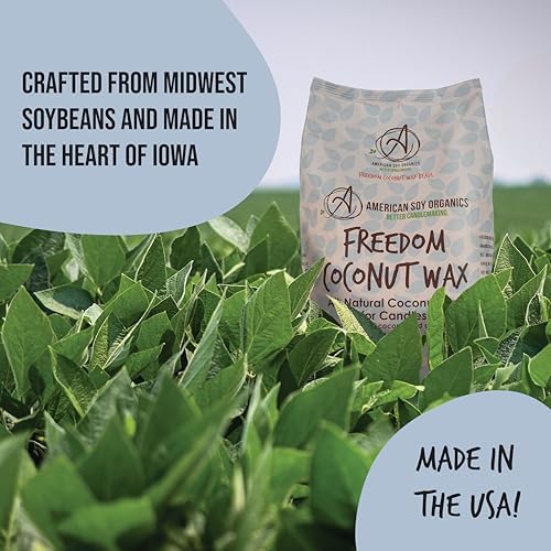 American Soy Organics Freedom Coconut Soy Wax Beads, Candle Wax, 10 lbs - Image 6