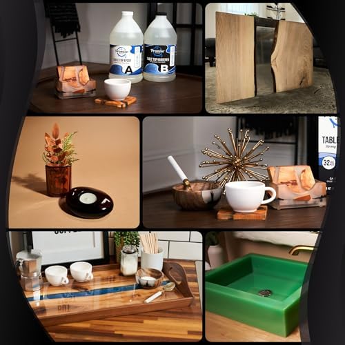 Promise Epoxy Table Top Epoxy Resin Kit 64 Oz with Accessories - Image 6